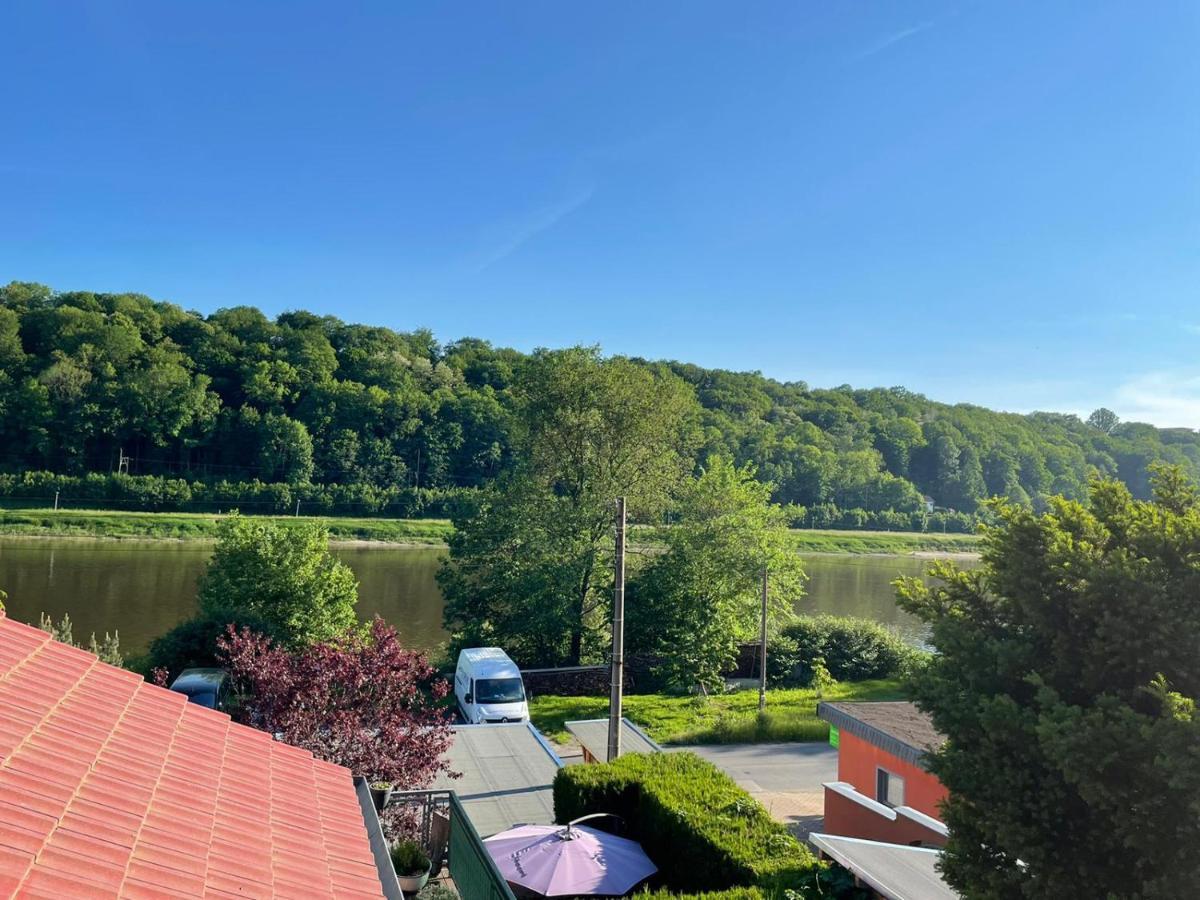 Ferienhaus Elbsicht Villa Pirna Bagian luar foto